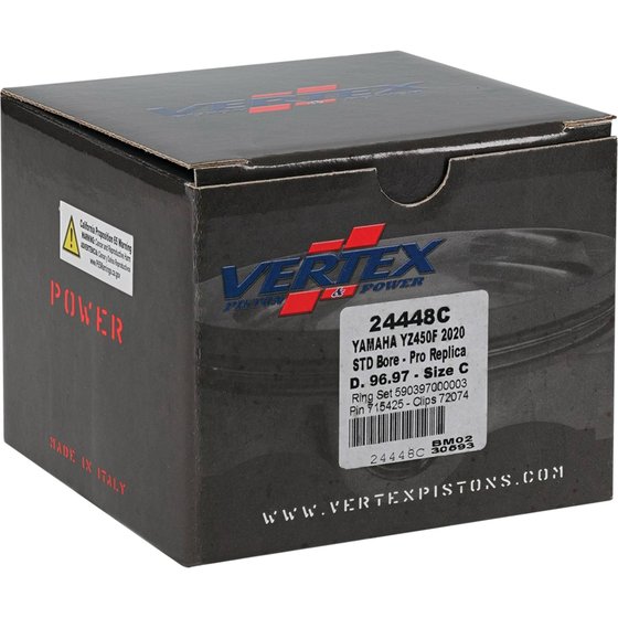 24448 Vertex forged replica piston kit