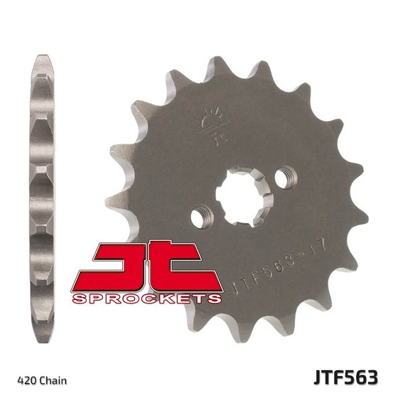 JTF563 JT Sprockets steel front sprocket