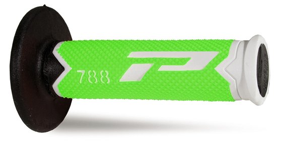 PRO GRIP triple density offroad grips 788 - white/black/fluo green