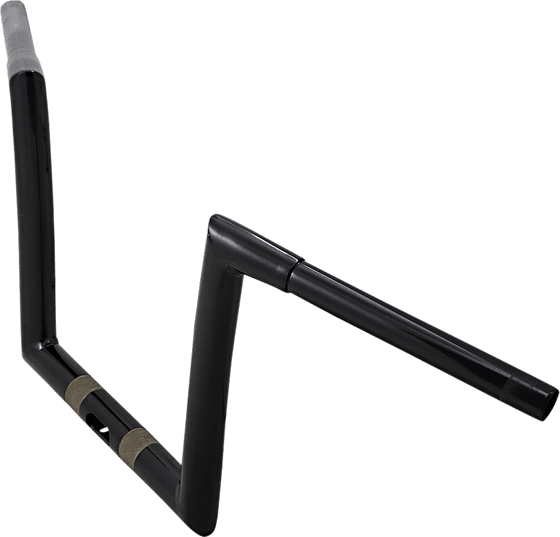 0601-3983 TODD'S CYCLE 10" gloss black ape hanger handlebar