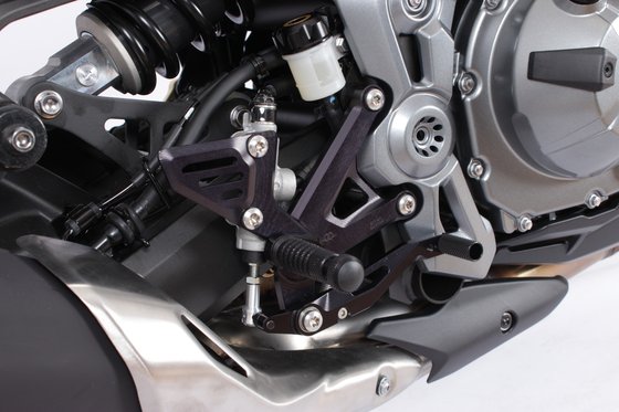 RCT10GT-K01-B GILLES TOOLING rct10gt rearset in black for kawasaki motorcycles