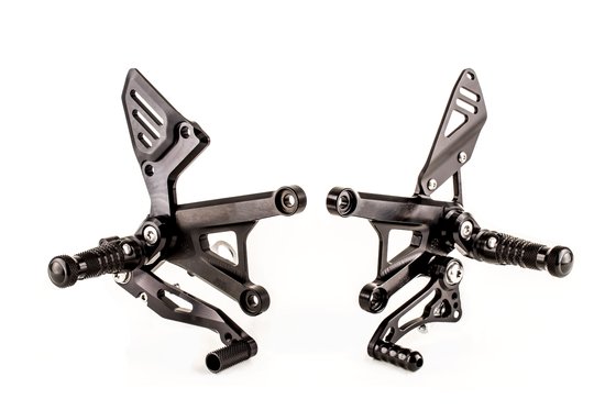 RCT10GT-K01-B GILLES TOOLING rct10gt rearset in black for kawasaki motorcycles