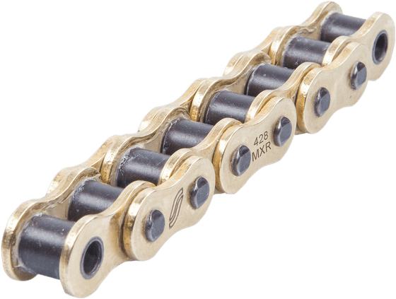 SUNSTAR SPROCKETS 428mxr gold clip link