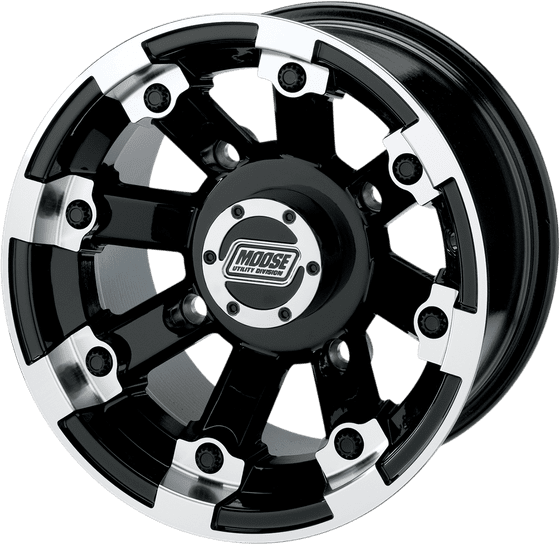 393MO128110GBML4 MOOSE UTILITY DIVISION billet cast wheel - 12x8 4/110 4+4 offset