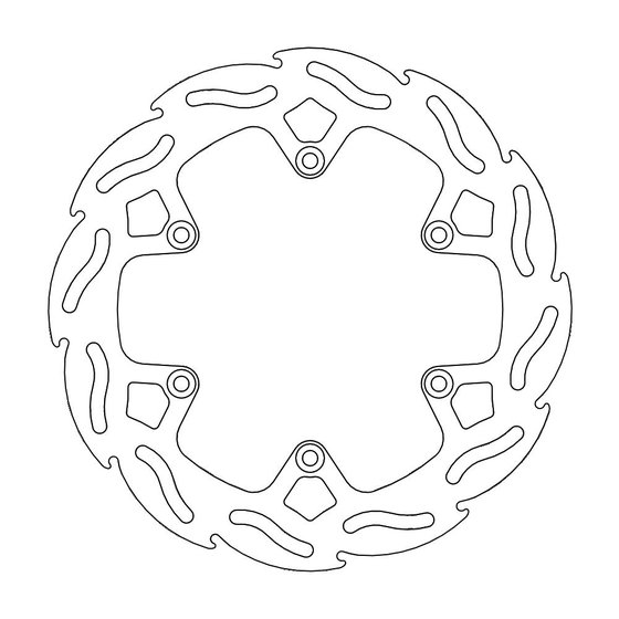 M110513 MOTO-MASTER rear brake disc