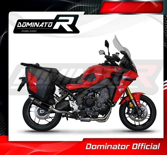 YA144DFBLEX-S Dominator full exhaust system silencer hp6 black ex