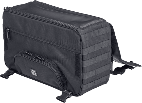 BILTWELL exfil 36 saddlebag in black