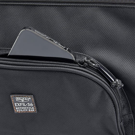 BILTWELL exfil 36 saddlebag in black