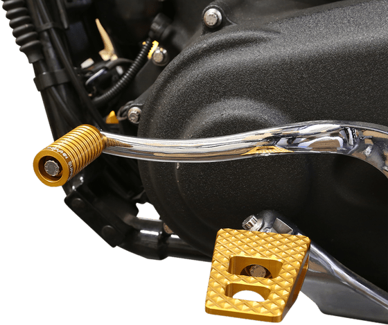 TSC-2020-5-D THRASHIN SUPPLY CO. gold footpegs p-54 for dyna