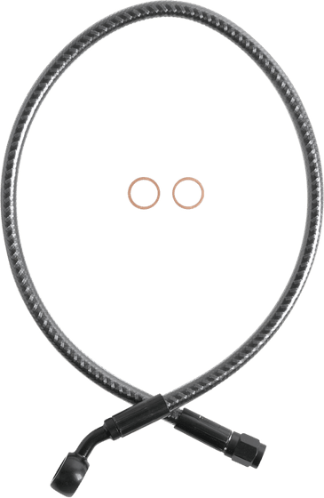 AS77121 MAGNUM stainless steel front brake line/hose