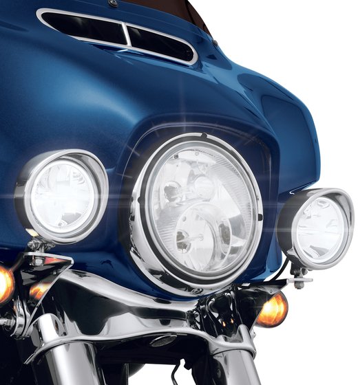 91-315L SHOW CHROME driving lights for flh