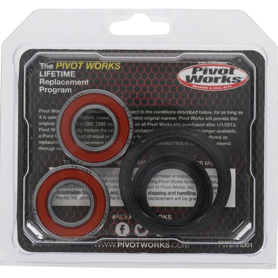 25-1076 All Balls wheel bearing kit front