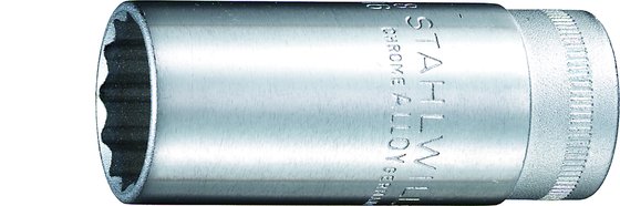 STAHLWILLE long chrome socket 3/8" 11/16"