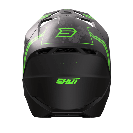 SHOT helmet furious army green matt