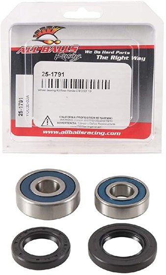 25-1791 All Balls wheel bearing kit rear