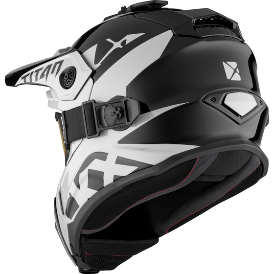 CKX helmet + goggles titan airflow extra ivory