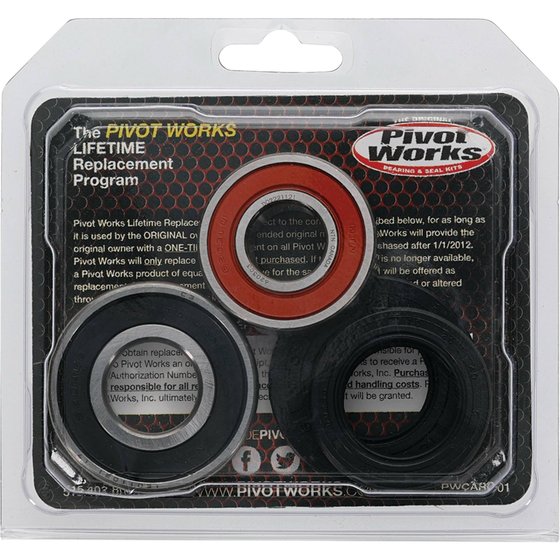 25-1665 All Balls wheel bearing kit front