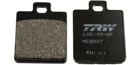 MCB827STD TRW disc brake pads mcb 827 homologated