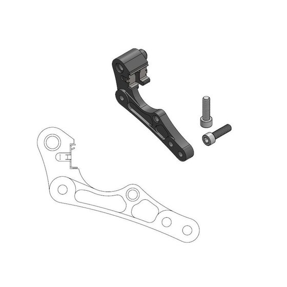 211095 MOTO-MASTER brake caliper relocation bracket