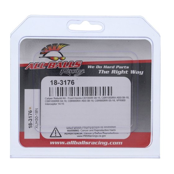 18-3176 All Balls caliper rebuild kit - front