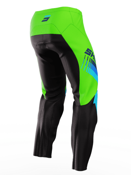 SHOT pant kids raw tracer green