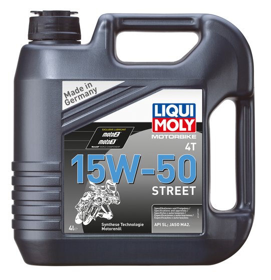 LIQUI MOLY 4t 15w-50 synthetic engine oil - 1 liter