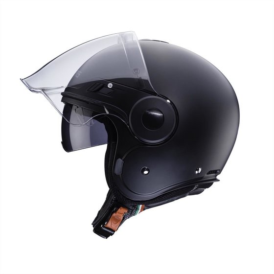 CABERG open face helmet with visor and sun visor