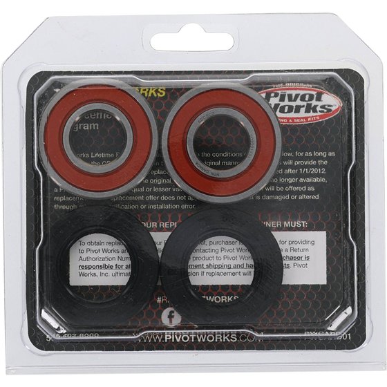 25-1104 All Balls wheel bearing kit front