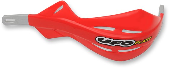 UFO universal aluminum handguards in red