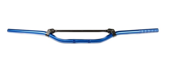 MCL153B TRW offroad low aluminum handlebar blue