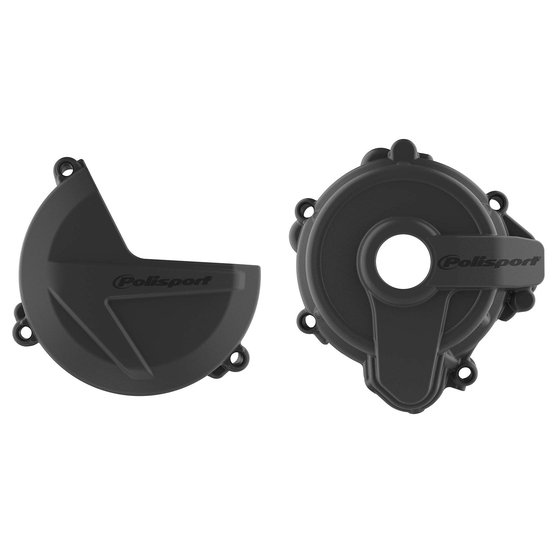 91004 POLISPORT alternator cover and clutch cover protection set