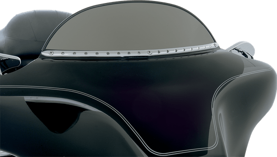 CV4861 CYCLE VISIONS chrome windshield trim for harley-davidson flt models (1996-2013)