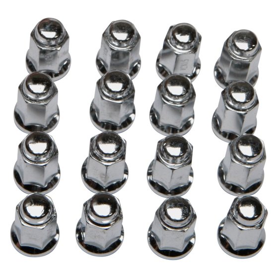 ITP itp lug nut set 12 x 1.25mm 60° taper chrome 17mm socket 16 pcs