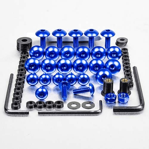 FKA056B PRO BOLT fairing bolt kit for kawasaki (blue)