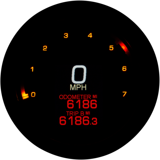 MLX-2011-K DAKOTA DIGITAL 4.5" tank mount speedometer