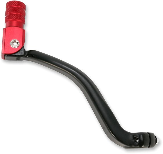 81-0107-02-10 MOOSE RACING folding forged aluminum red shift lever