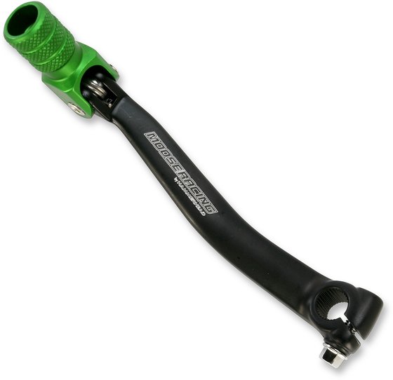 81-0347-02-30 MOOSE RACING folding forged aluminum shift lever - green