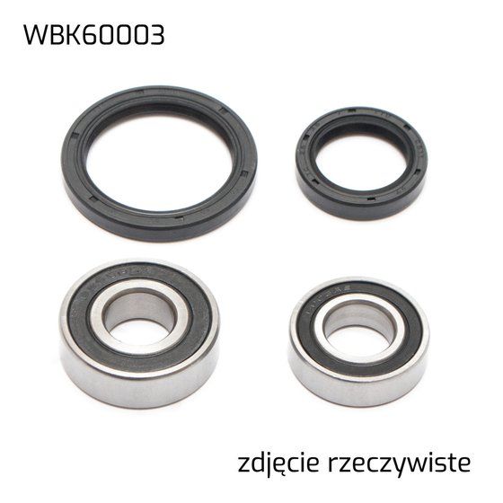 WBK60003 BEARING WORX front wheel bearings with seals