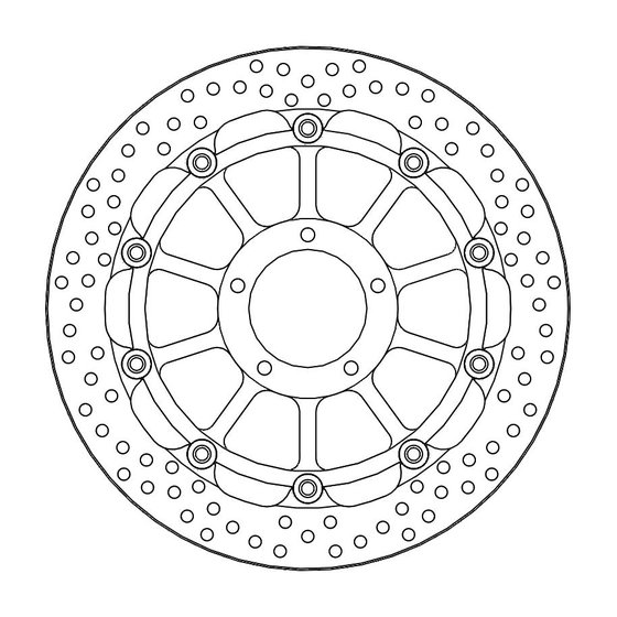235-113156 MOTO-MASTER moto-master racing halo brakedisc front 5,5mm ducati