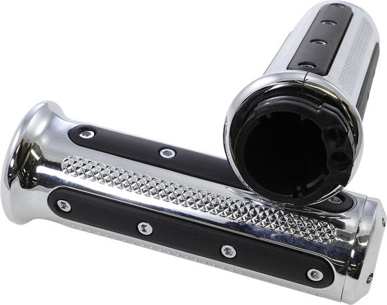 6120 KURYAKYN heavy industry chrome grips