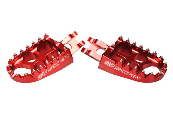 S3515R SCAR evo scar footpegs (red)