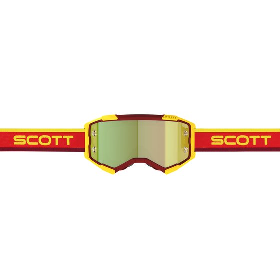 Scott scott goggle fury red/yellow yellow chrome works