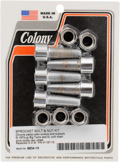 8834-10 COLONY spoke chain drive for 1973-1992 models