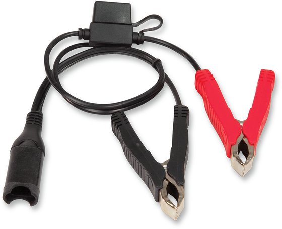 TECMATE fused battery clips with cord clips