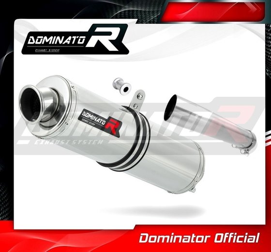 HO042DST-S Dominator exhaust silencer round