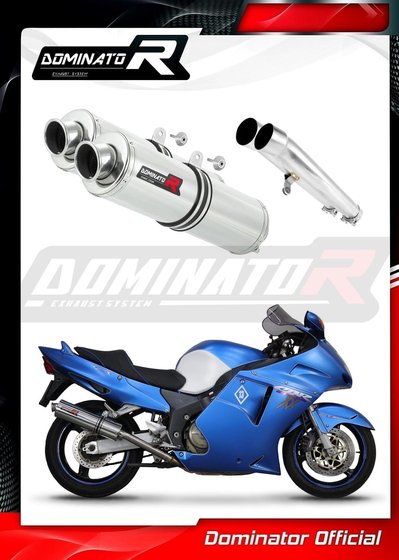 HO071DST-S Dominator exhaust silencer round