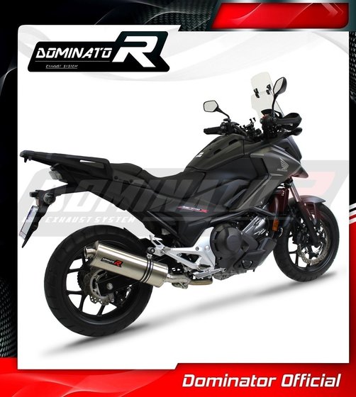 HO072DA-S Dominator exhaust silencer oval