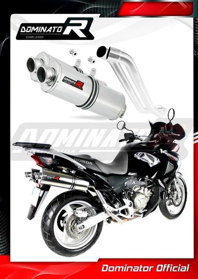 HO028DA-S Dominator exhaust silencer oval