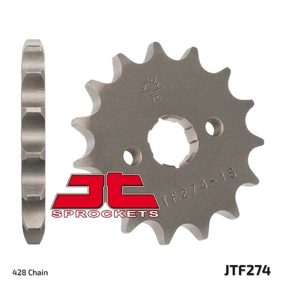 JTF274 JT Sprockets steel front sprocket