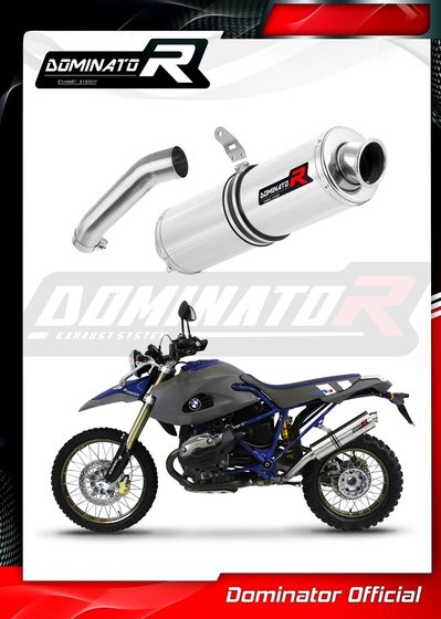 BW101DST-S Dominator exhaust silencer round